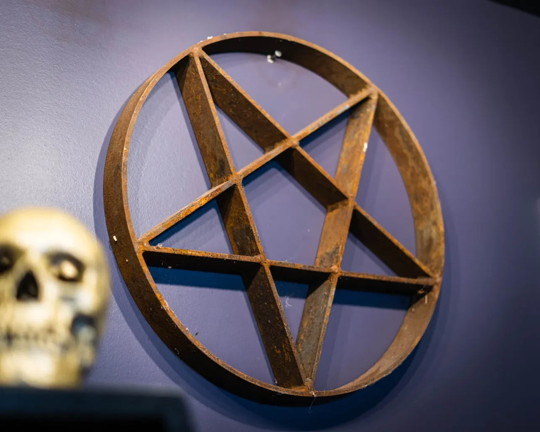 Why do you have a burnt pentagram?